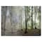 Designart - Green Morning in Forest Panorama - Landscape Canvas Art Print
